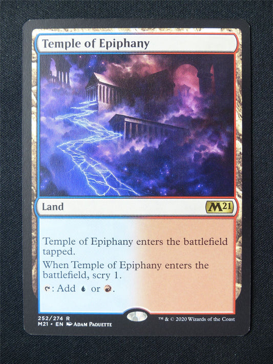 Temple of Epiphany - M21 - Mtg Card #5CD