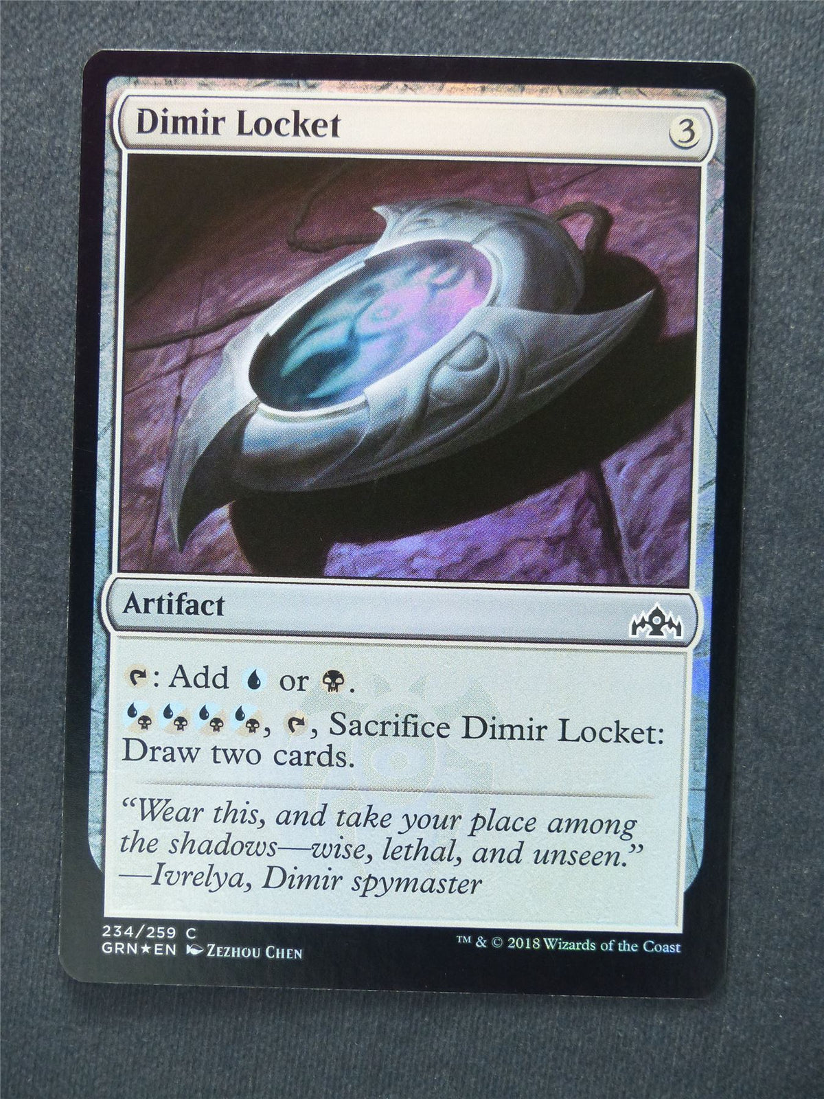 Dimir Locket Foil - Mtg Magic Cards #TQ