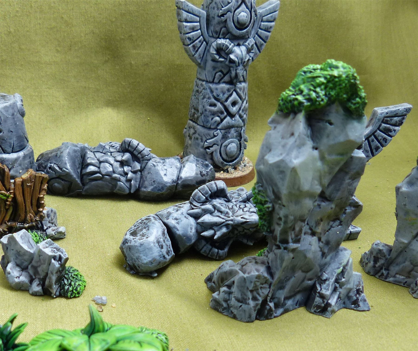 3d painted Scenery Ruins #5B8