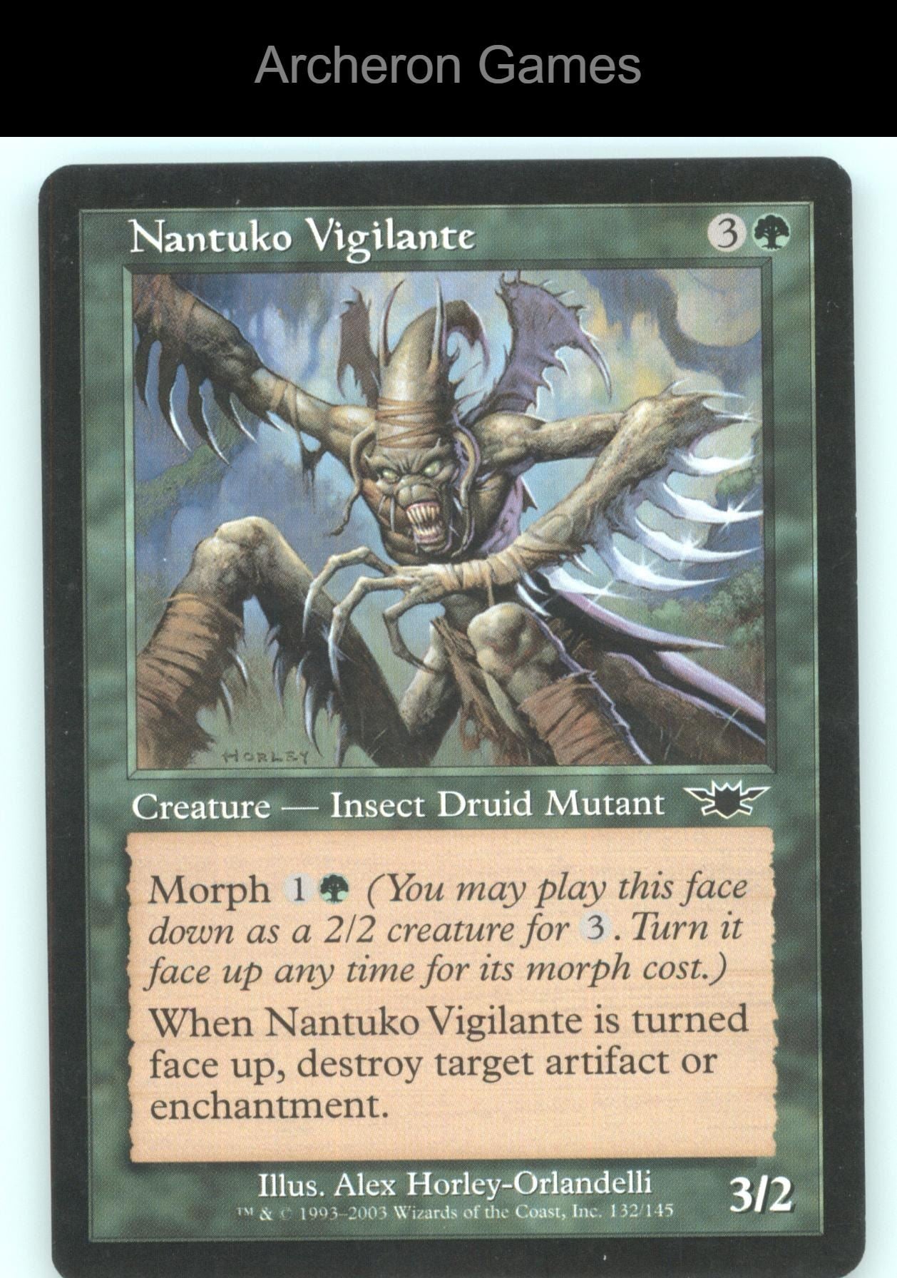 Nantuko Vigilante 132 C MTG Card Legions