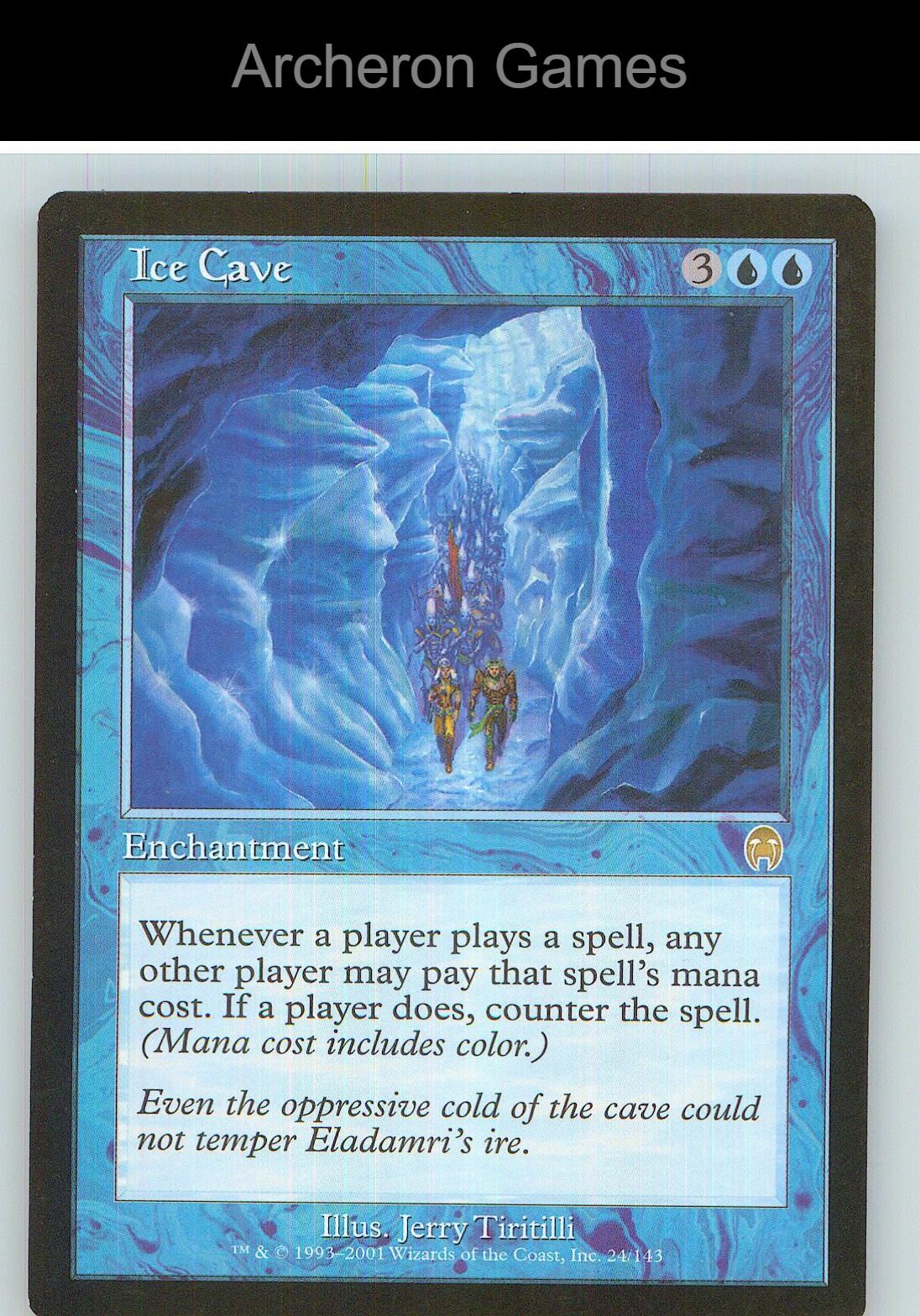 Ice Cave APC 24 R MTG Card NM/EX+