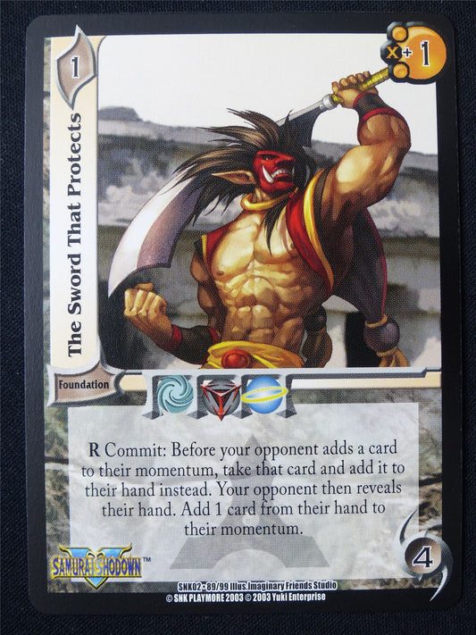 The Sword That Protects SNK02 89/99 - UFS Card #2KI