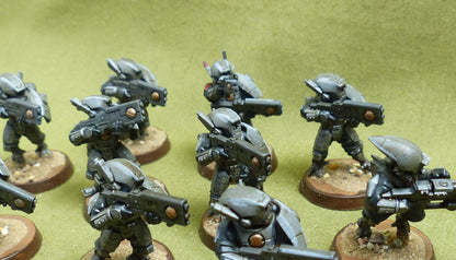 Fire Warriors Breacher Team painted - Tau Empire - Warhammer 40K #YG