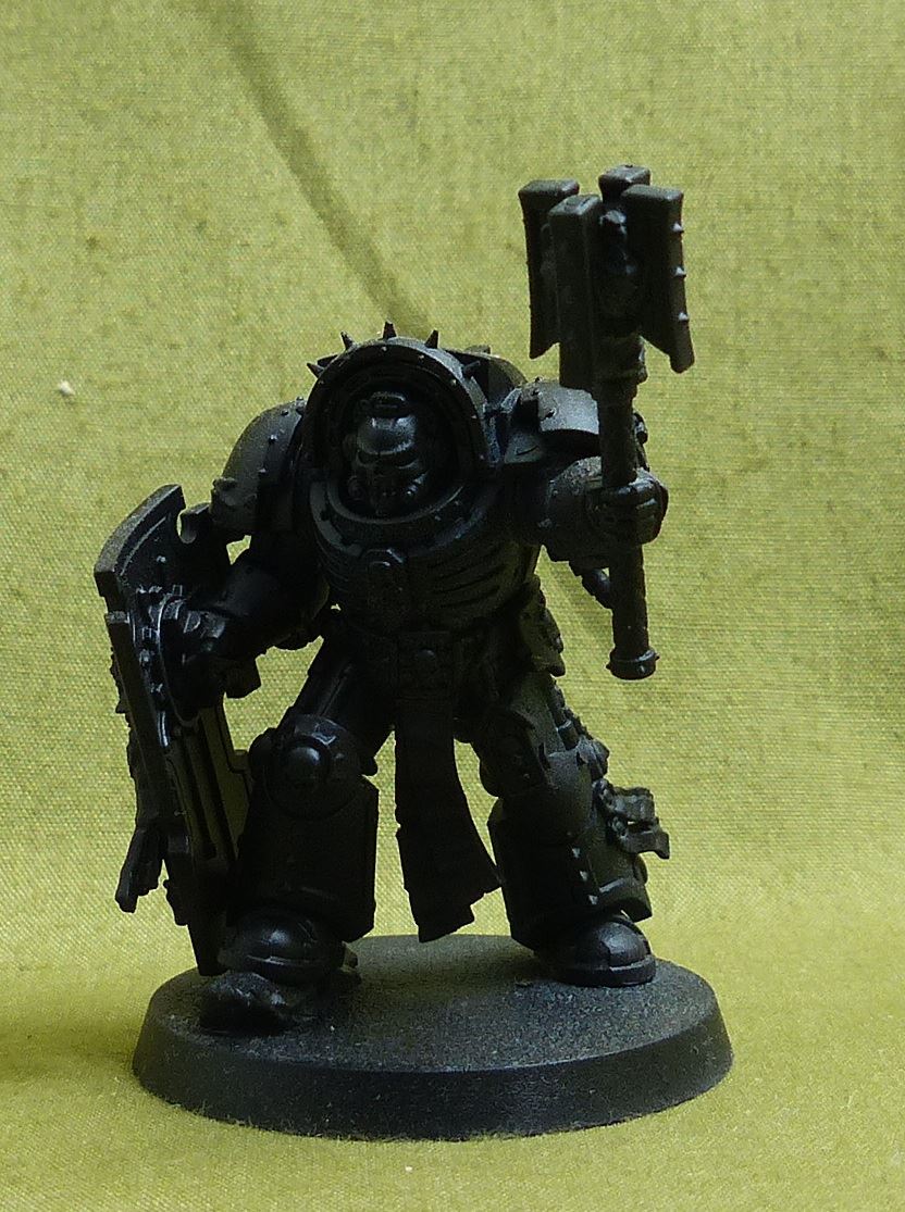 Chaplain in Terminator Armour - Black Templars - Warhammer 40K #311