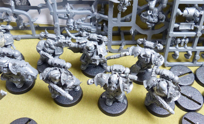 Space Marine Squads & Terminators sprues and part built - Dark Angels - Warhammer 40K #30H