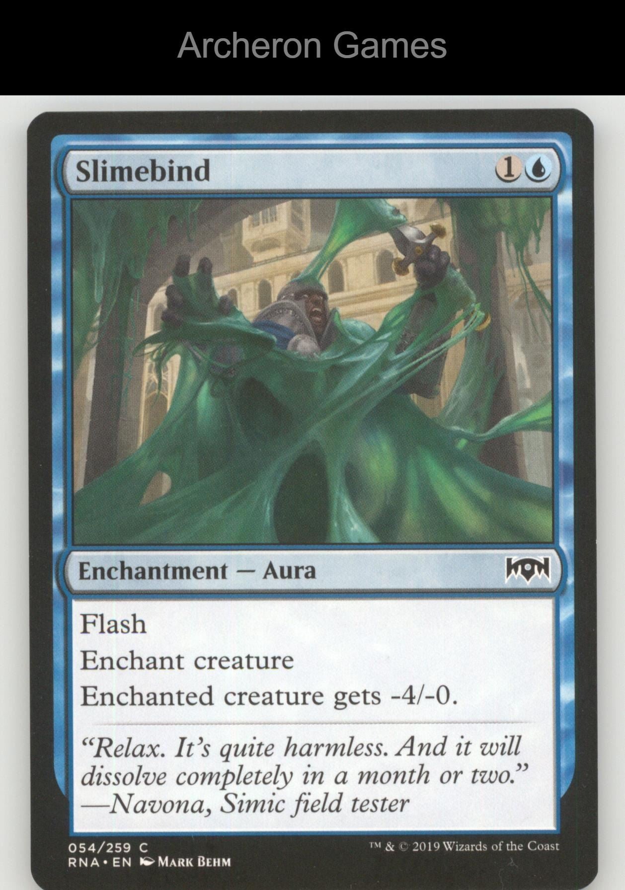 Slimebind 54 C MTG Card Ravnica Allegiance