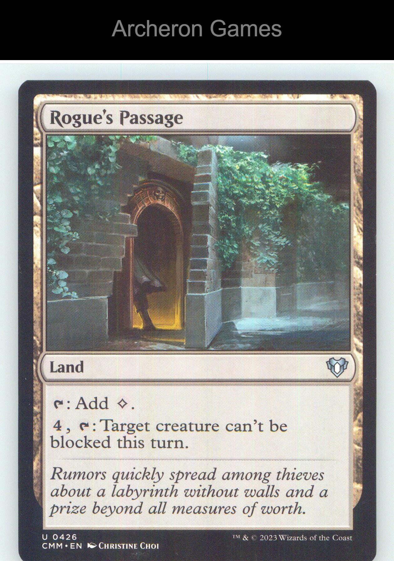 Rogue's Passage CMM 426 UC MTG Card NM/EX+