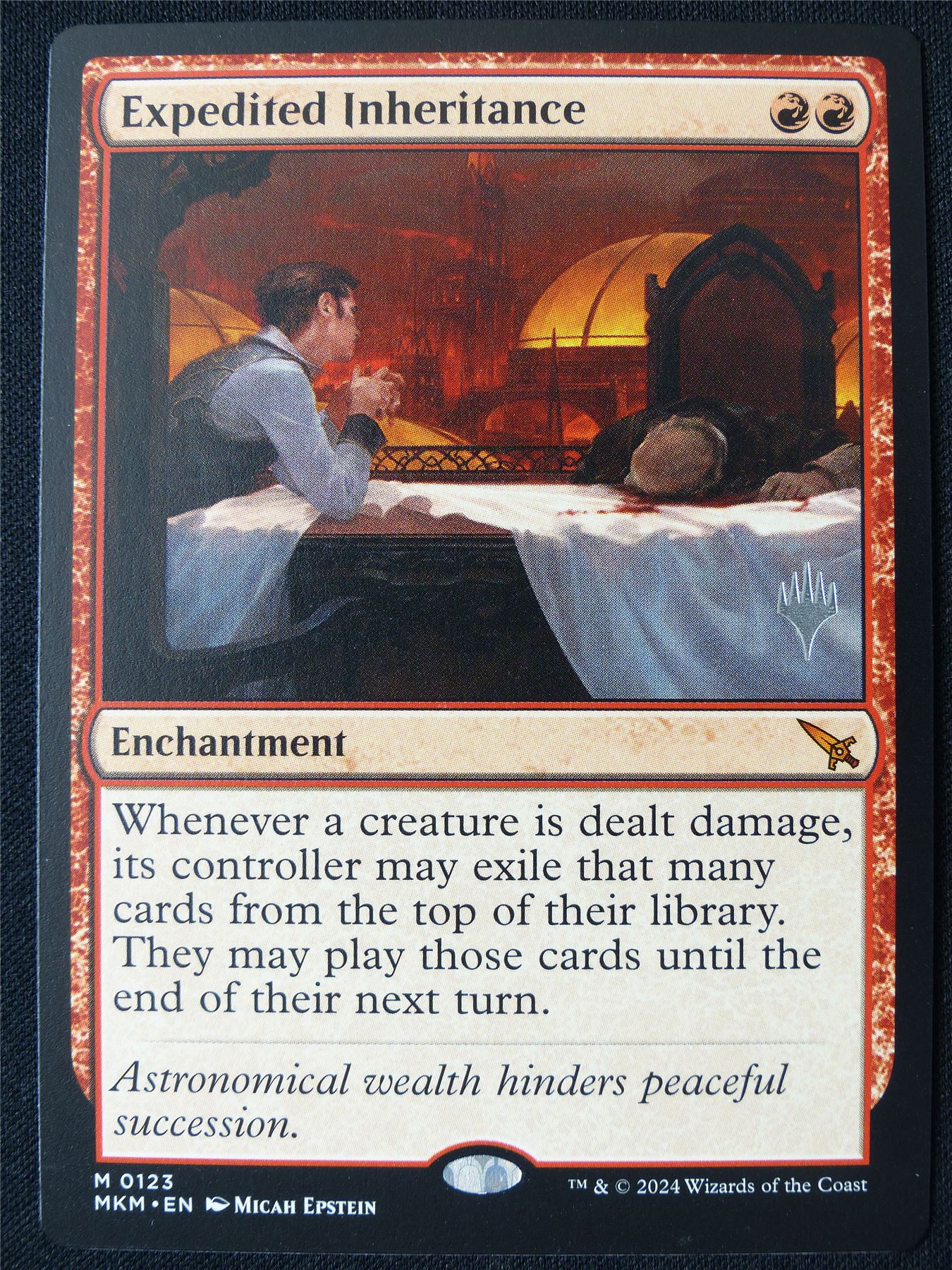 Expedited Inheritance promo stamped - MKM - Mtg Card #1K1