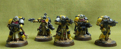 Intercessor Squad set of 5 painted - Space Marines - Warhammer 40K #1IW