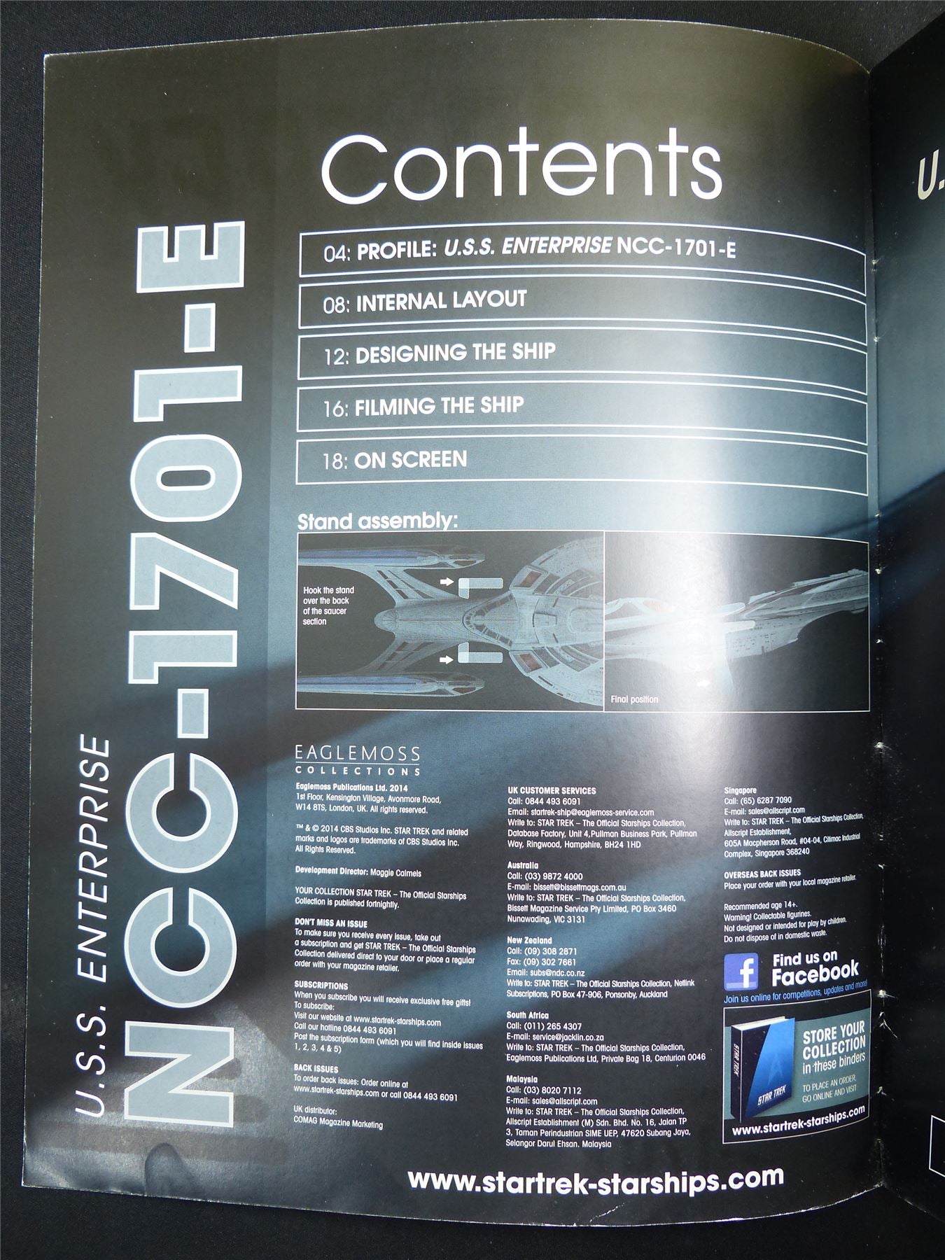 Star Trek The official Starships Collection #21 - Eaglemoss Magazine #2X9