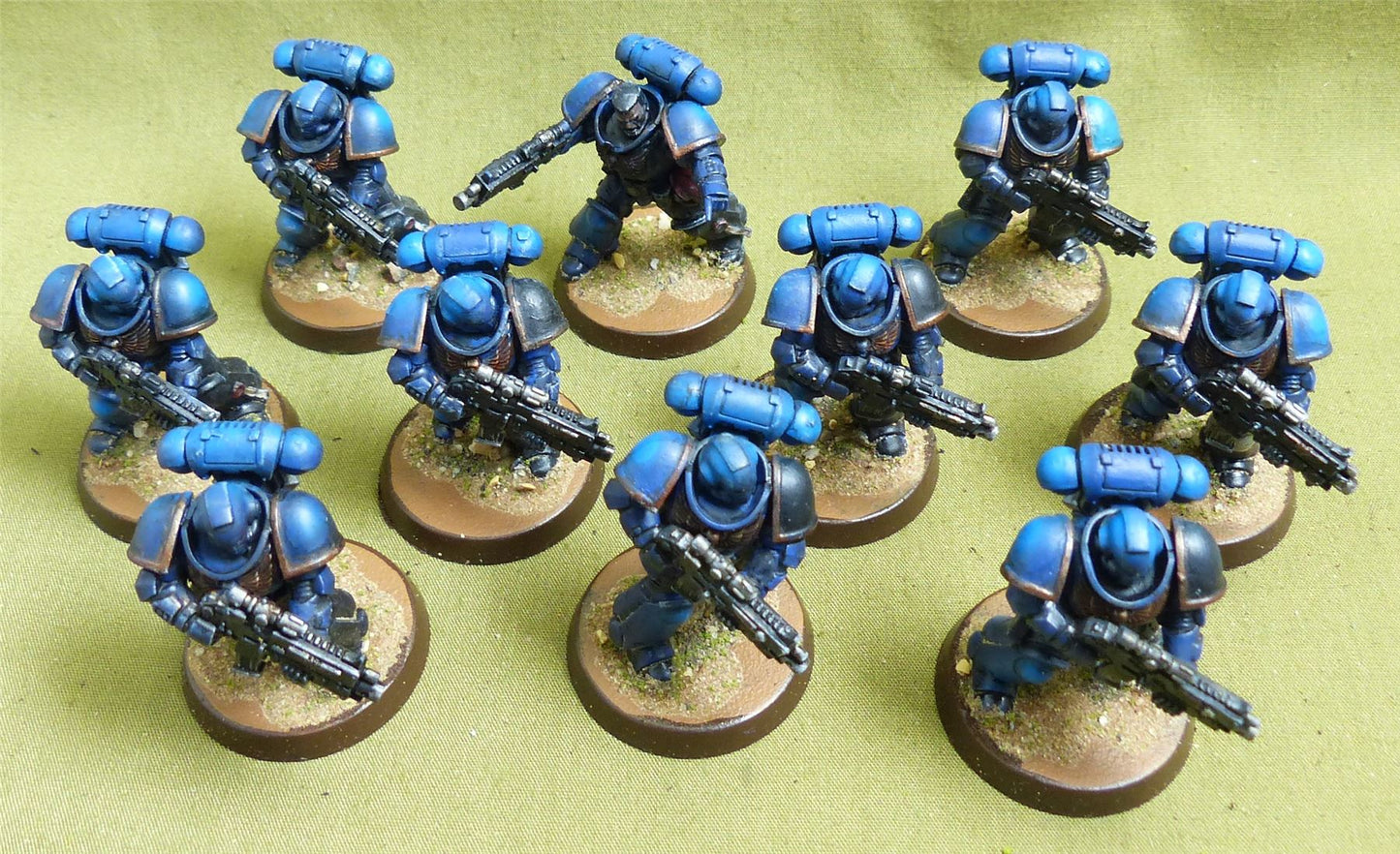 Intercessor Painted - Ultramarines - Warhammer 40K #24X