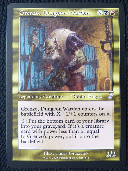 Grenzo Dungeon Warden Timeshifted - TSR - Mtg Card #1MS