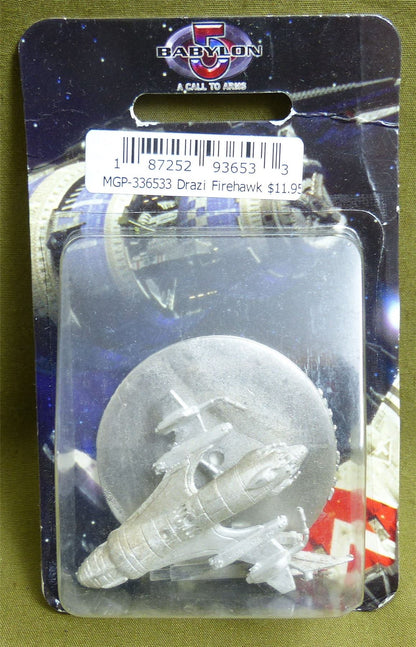 Classic Metal Drazi Firehawk Blister - Babylon 5: Call to Arms Miniatures #2LK