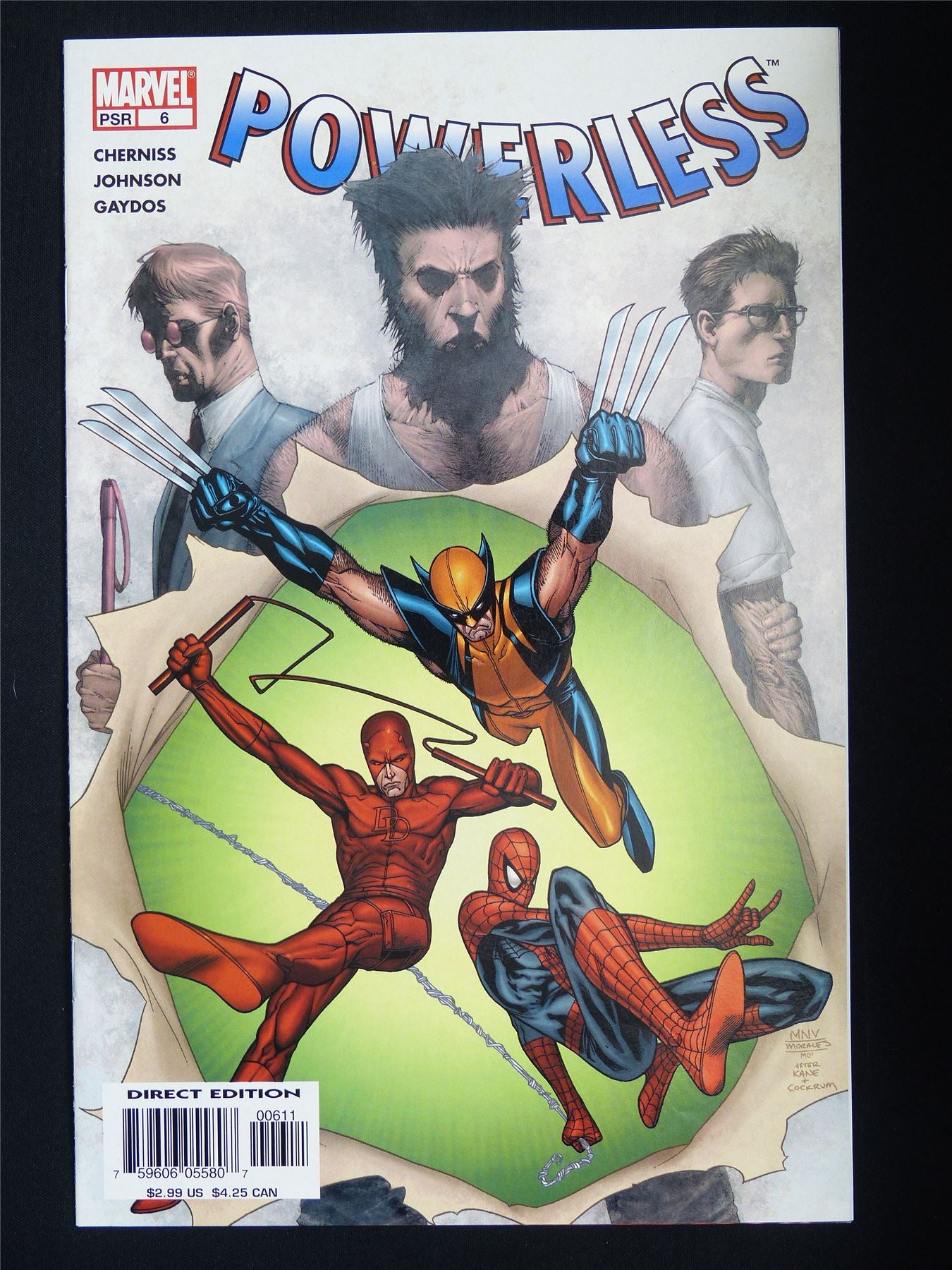 POWERLESS #6 - Marvel Comic #1RS