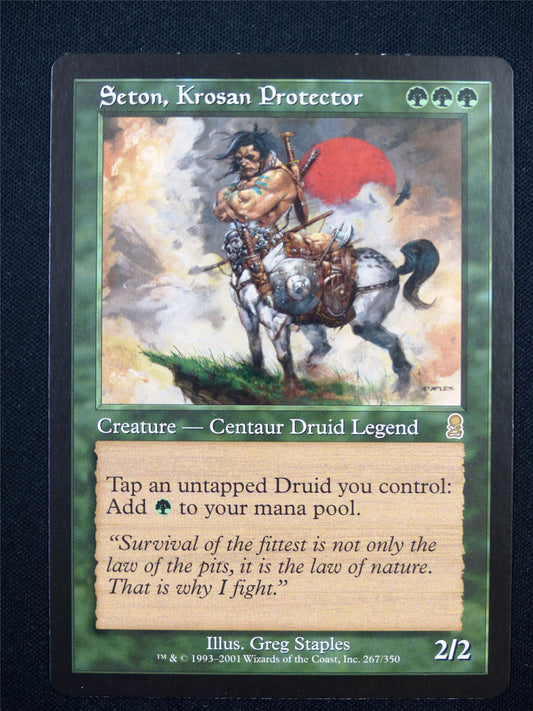 Seton Krosan Protector - Mtg Card #13K
