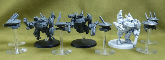 XV8 Crisis Battlesuit Team - Tau Empire - Warhammer 40K #495