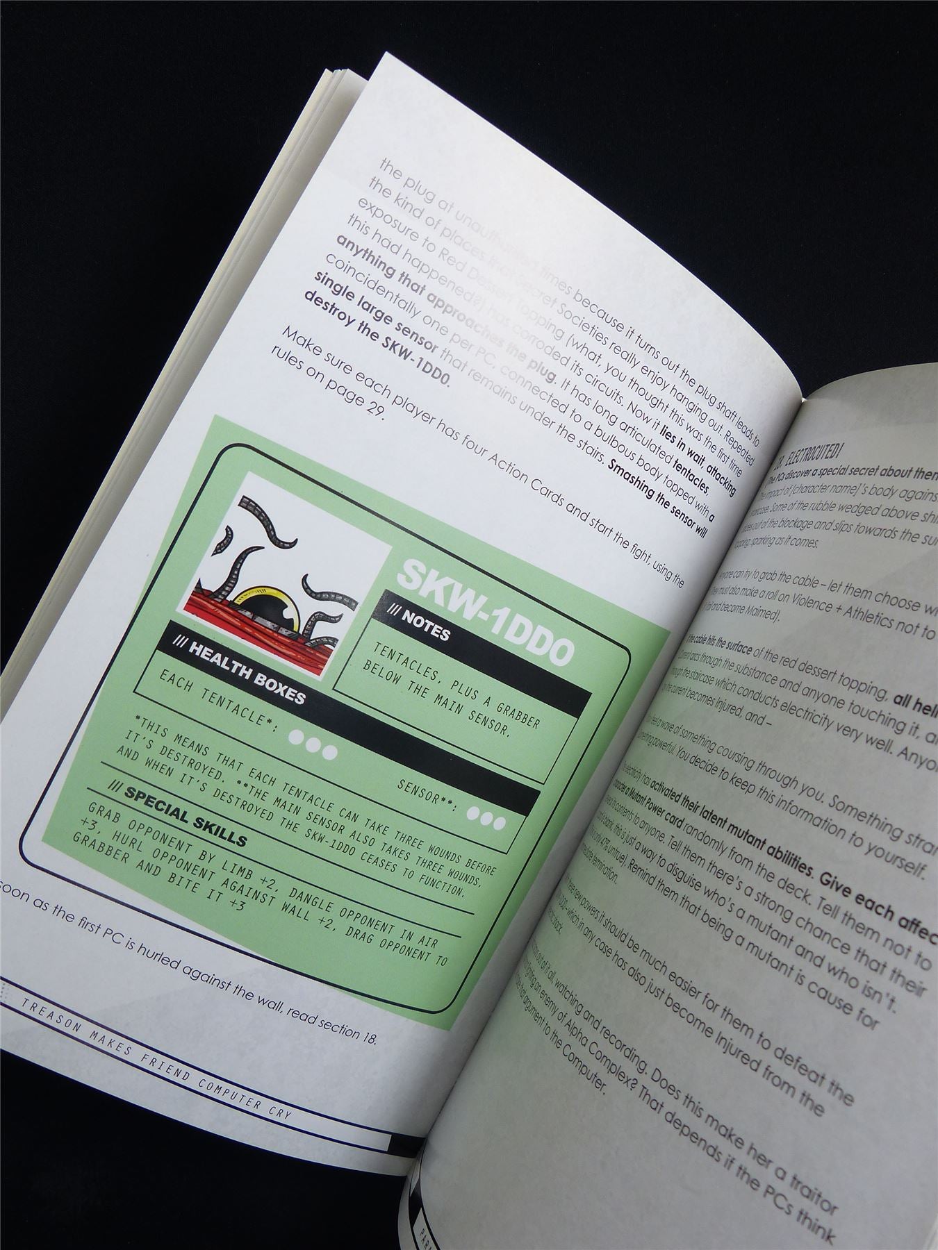 Paranoia Mission & Gamemaster Hand Books - Roleplay Book Softback #2VZ