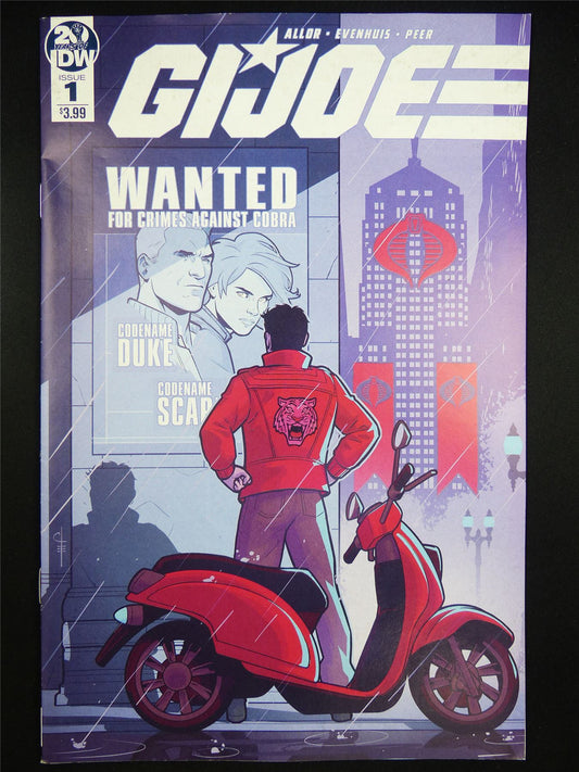 G.I. Joe #1 - IDW Comic #2WT