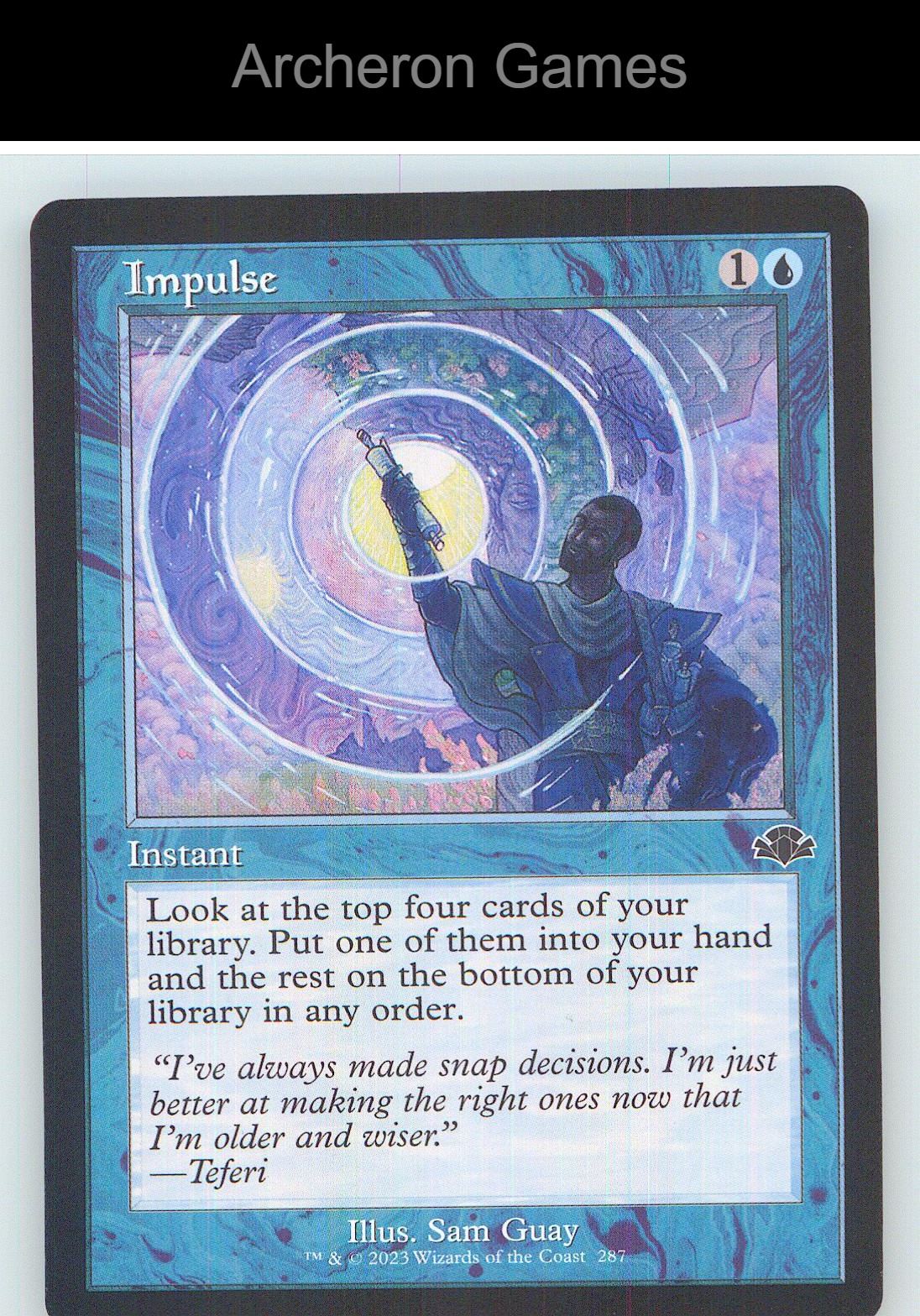 Impulse (Retro Frame) DMR 287 C MTG Card NM/EX+