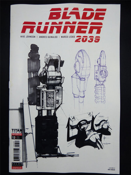 BLADE Runner 2039 #12 Sketch - Apr 2024 Titan Comic #58Y