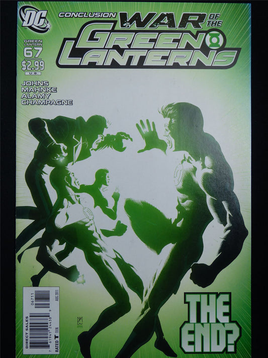 War of the GREEN Lanterns #67 - DC Comic #3UD