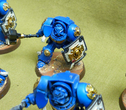 Terminator Assault Squad painted - Space Marines - Warhammer 40K #6TJ