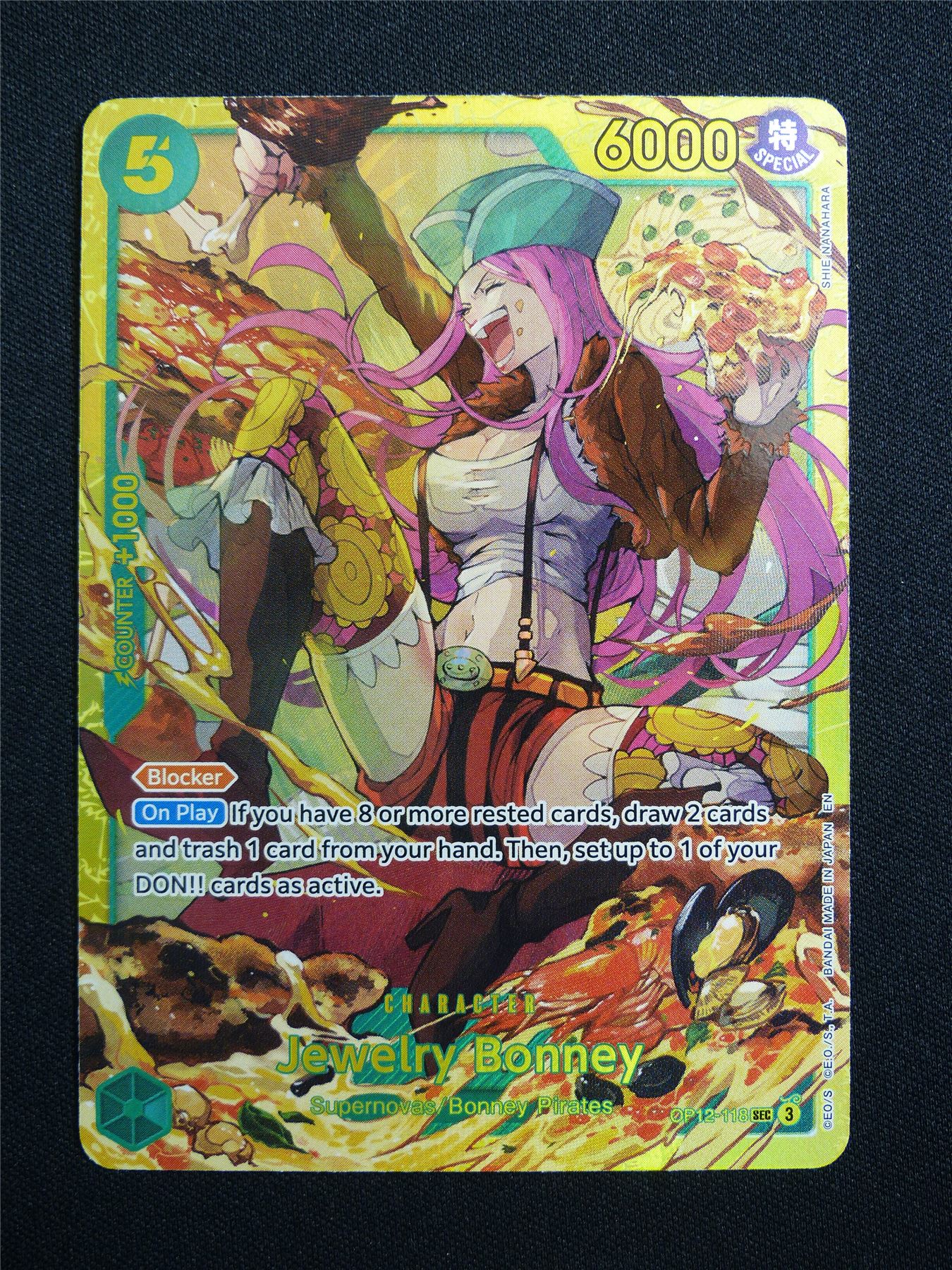 Jewelry Bonney OP12-118 SEC Foil - One Piece Card #15B