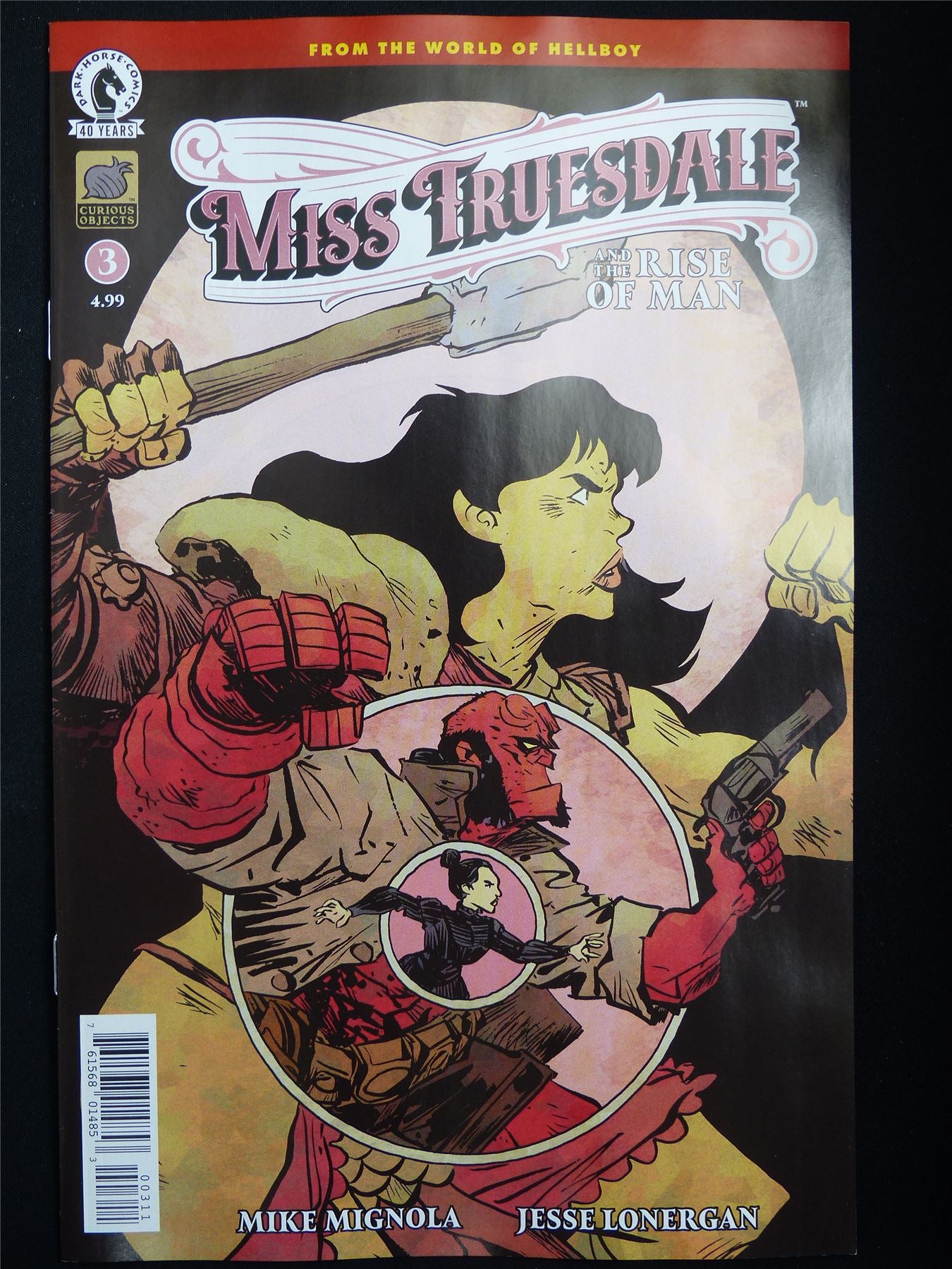 Miss TRUESDALE and the Rise of Man #3 - B&B Feb 2026 Dark Horse Comic #2XB