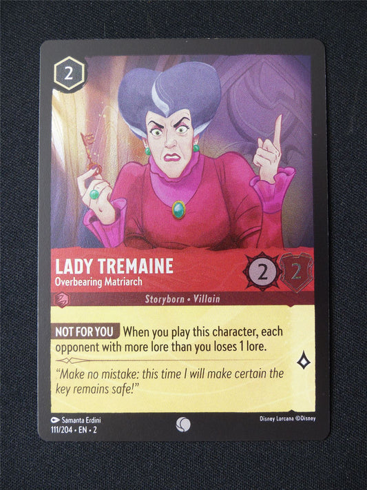 Lady Tremaine 111/204 Foil - Lorcana Card #3CD