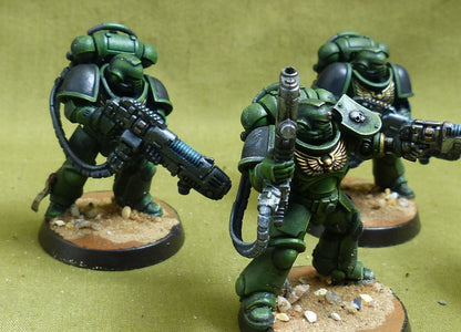 Hellblaster Squad set of 5 painted - Space Marines - Warhammer 40K #5BH
