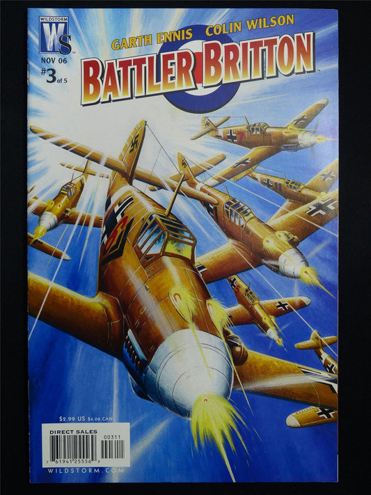 BATTLER Britton #3 - Wildstorm Comic #39Y