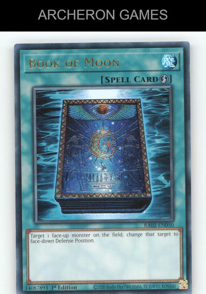 Book of Moon (PUR) Ultra Rare YUGIOH Card