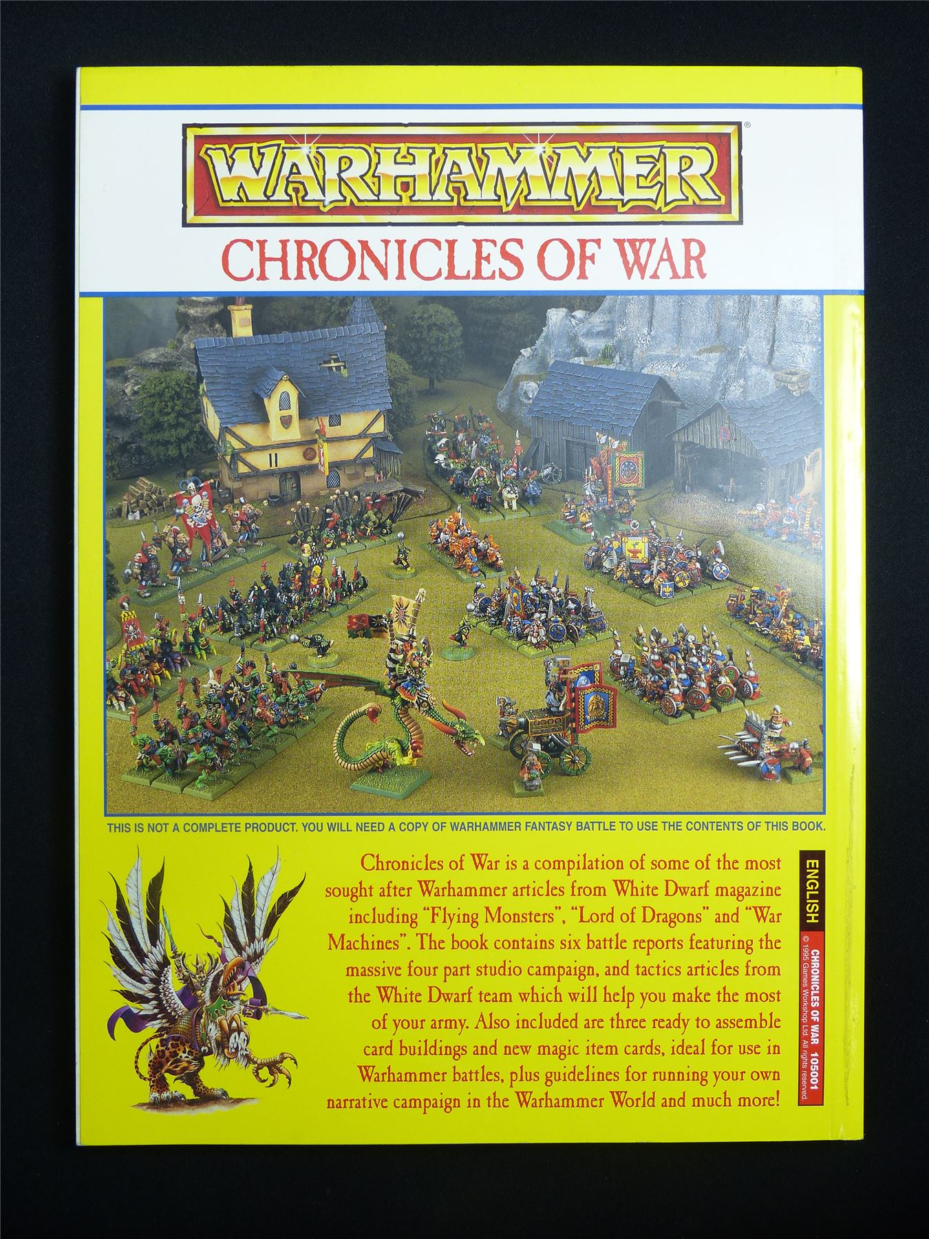 White Dwarf: Chronices of War Softback 1995 - Warhammer Old World #1GT