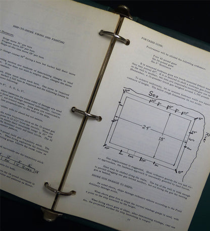 Miniatures Wargames du temps de Napoleon 1964 Vintage - Rulebook Hardback #DX