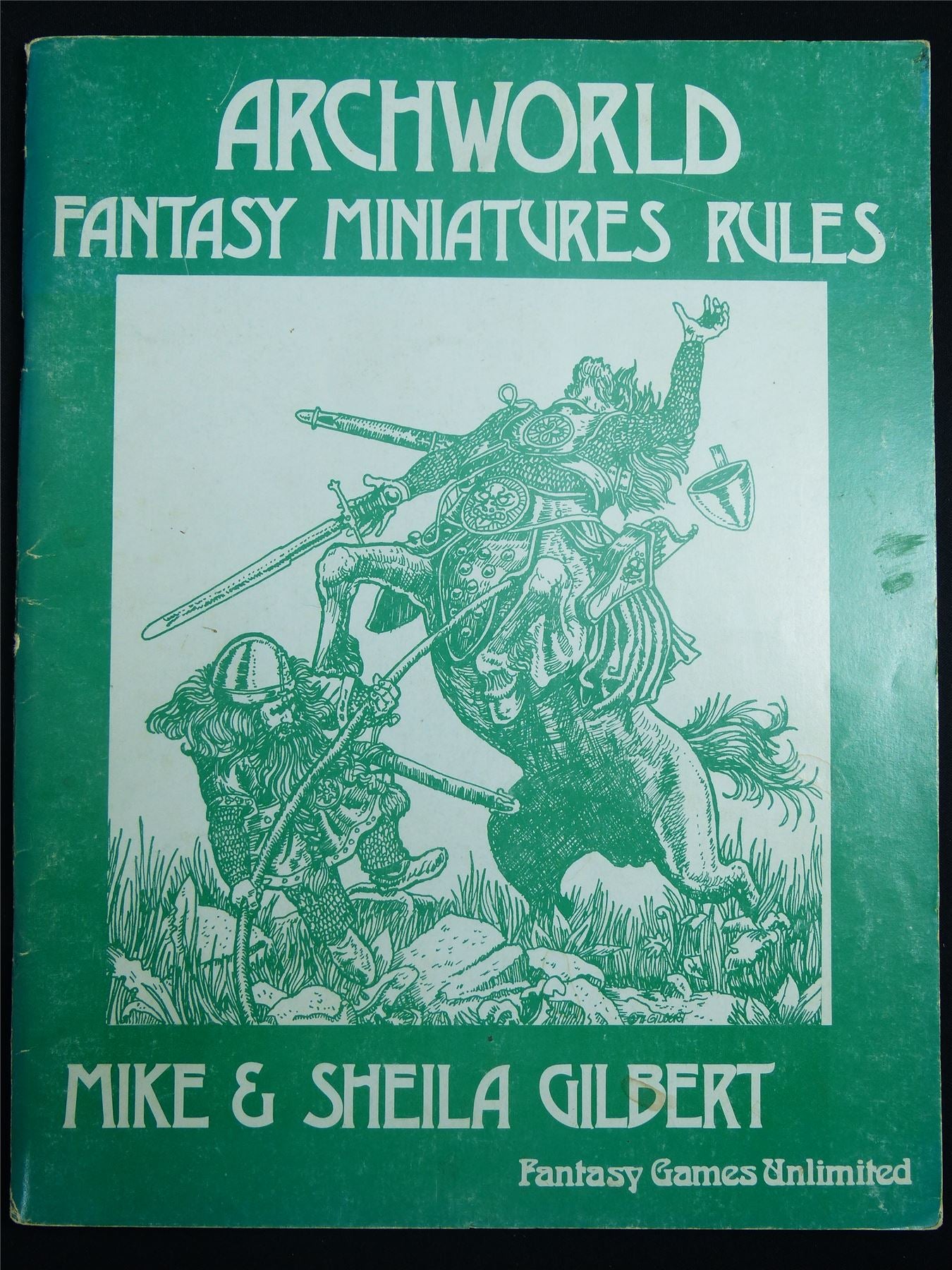 Archworld Fantasy Miniatures Rules - Fantasy Games Unlimited Booklet #2RI