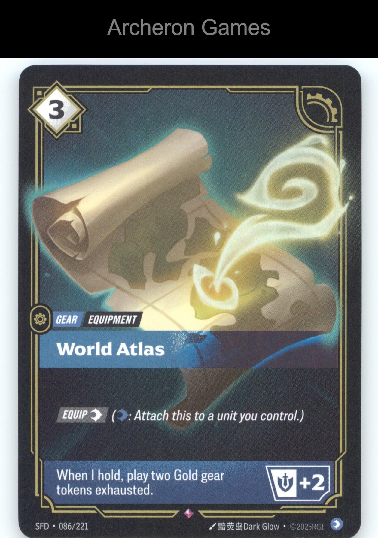 World Atlas SFD 086/221 R  Card Spiritforged