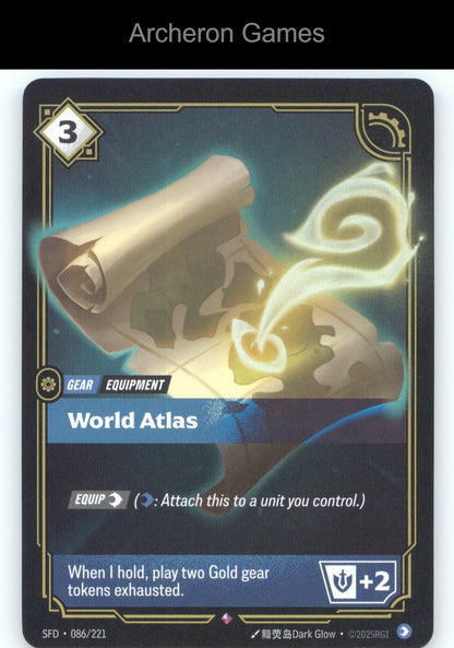 World Atlas SFD 086/221 R  Card Spiritforged