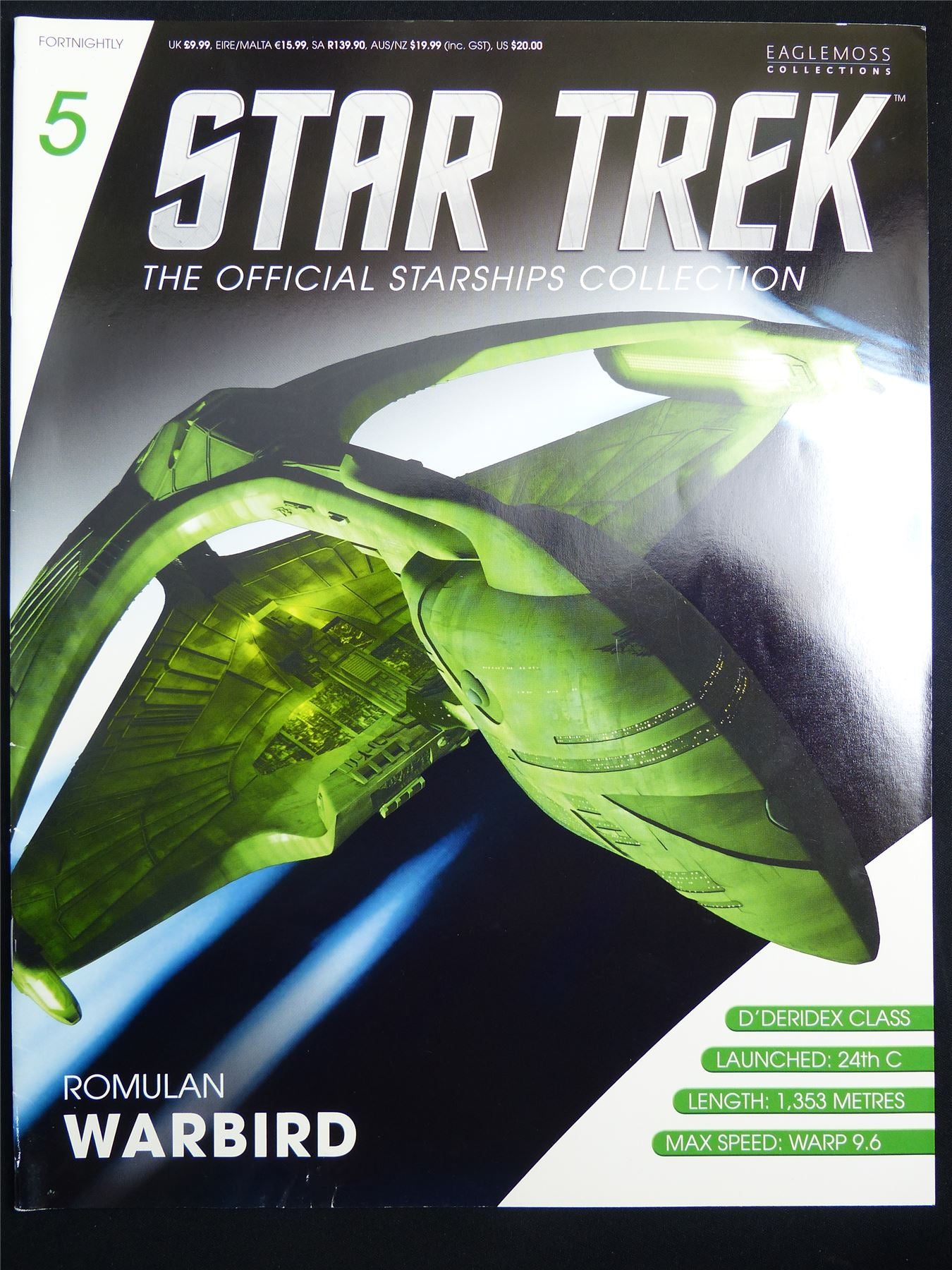 Star Trek The official Starships Collection #5 -  Eaglemoss Magazine #2WM