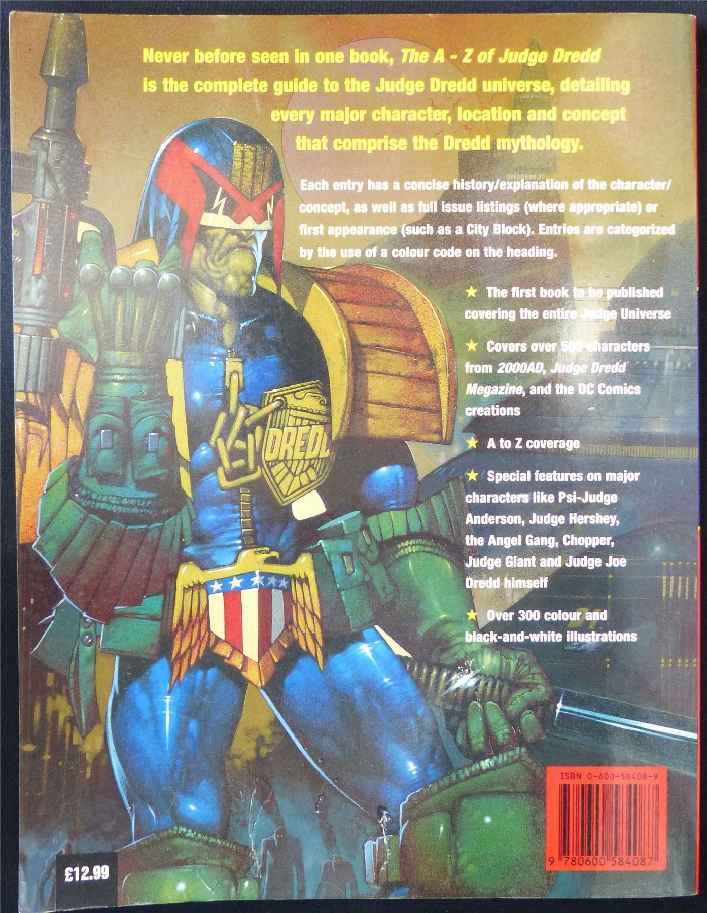 The A-Z of JUDGE Dredd - 2000AD Graphic Softback #2MG