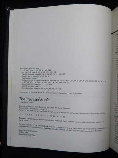 The Traveller Core Book - GDW Roleplaying Hardback #2RT