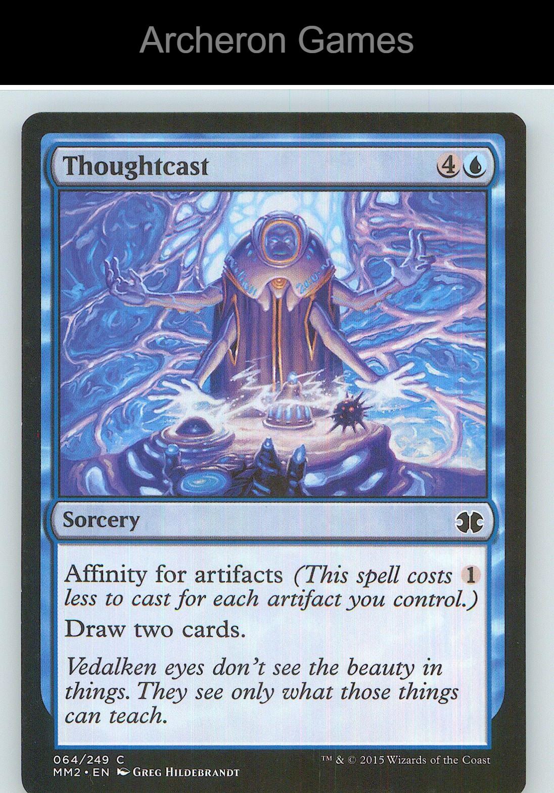 Thoughtcast MM2 64 C MTG Card NM/EX+