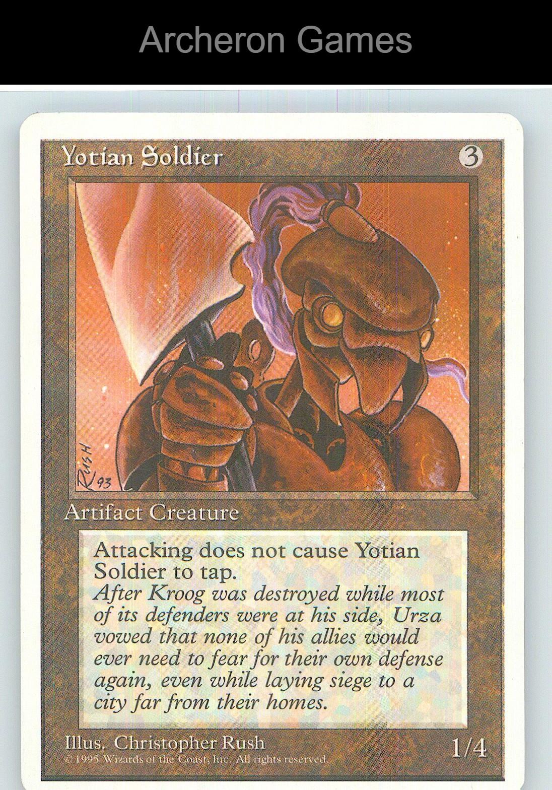Yotian Soldier 4ED C MTG Card NM/EX+