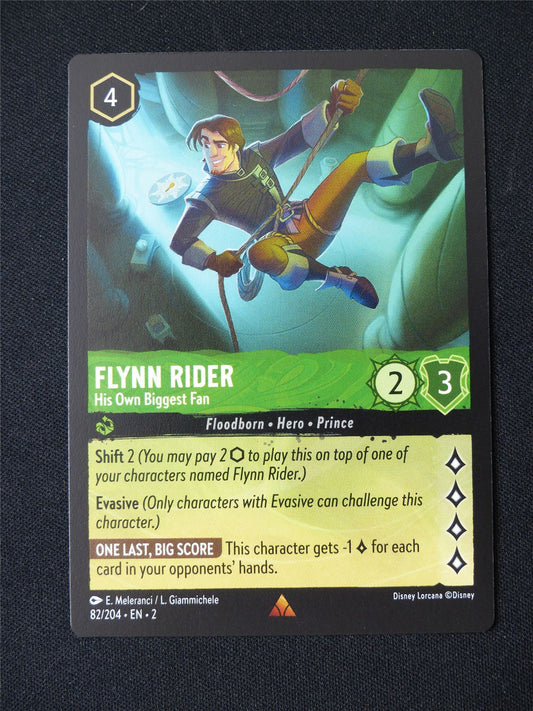 Flynn Rider 82/204 - Lorcana Card #3D1