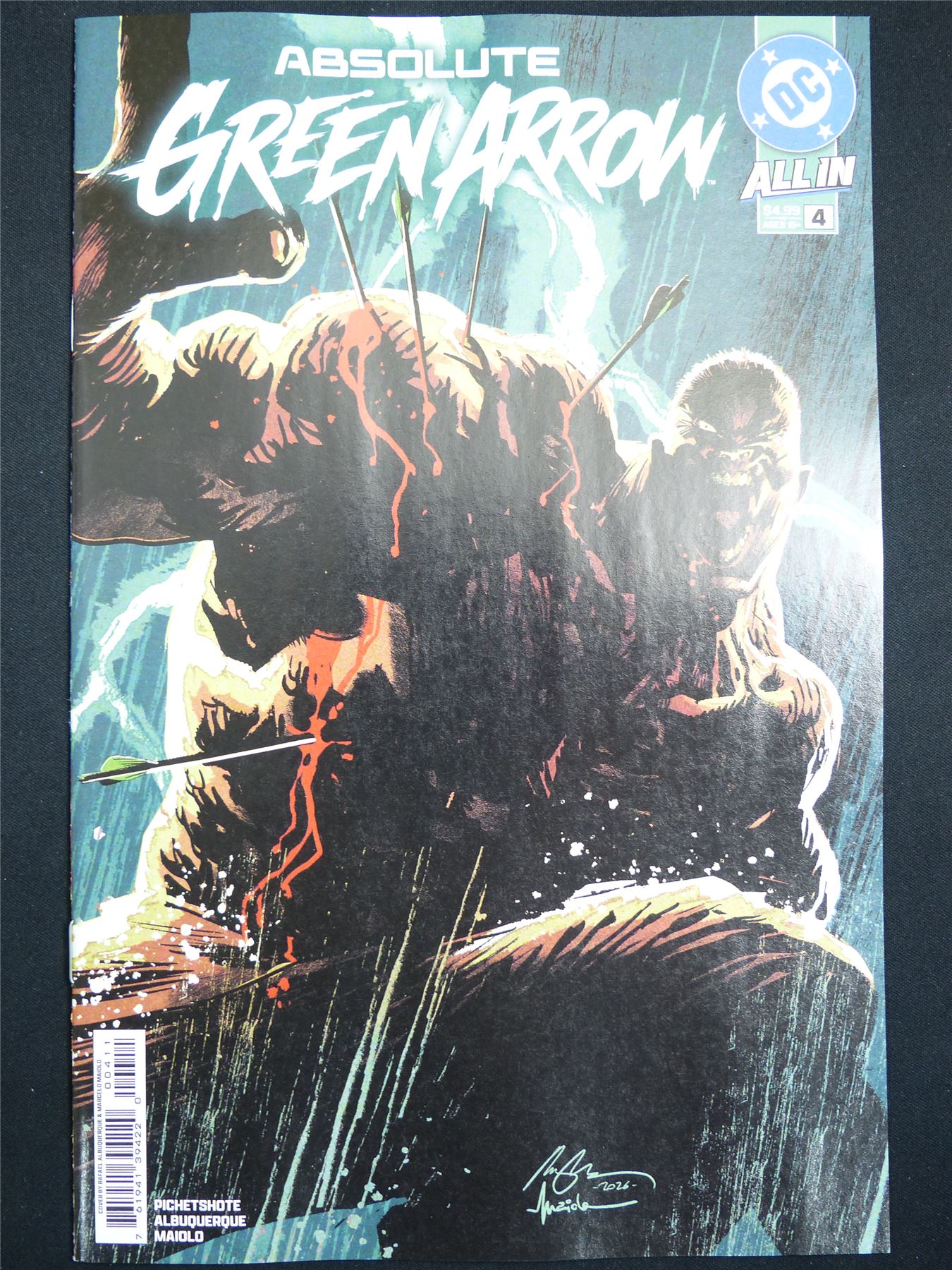 Absolute GREEN Arrow #4 Cvr A - Oct 2026 DC Comic #3FD