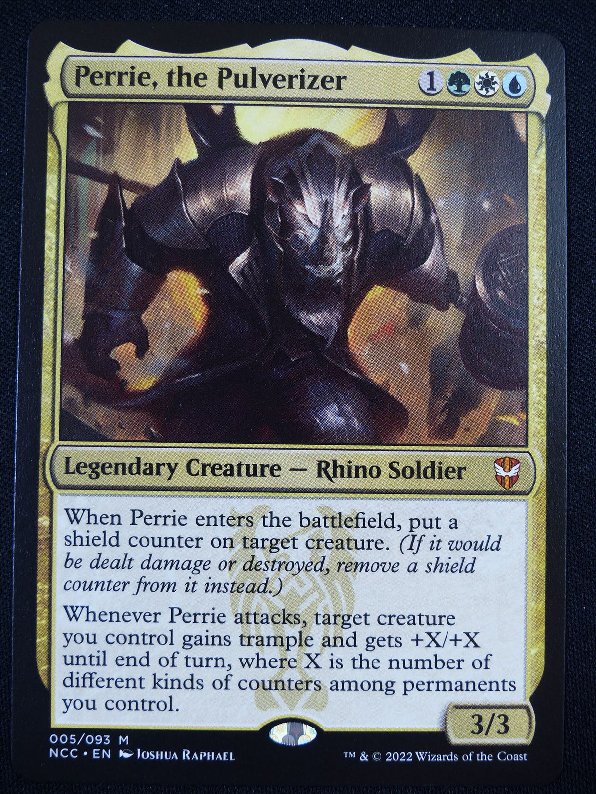 Perrie the Pulverizer - Mtg Card #ON