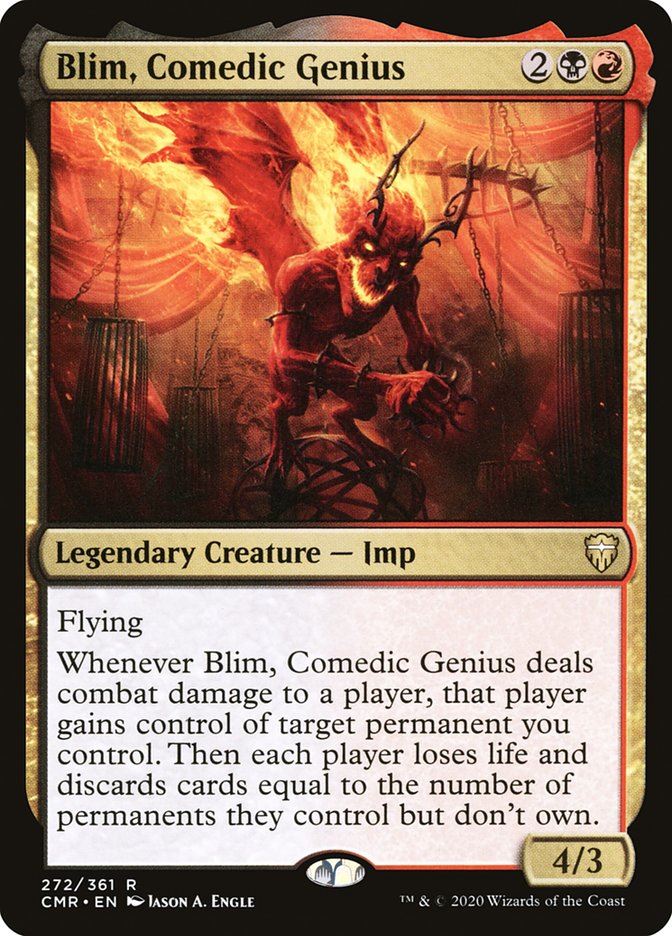 Mtg: CMR : Blim Comedic Genius -  - NM