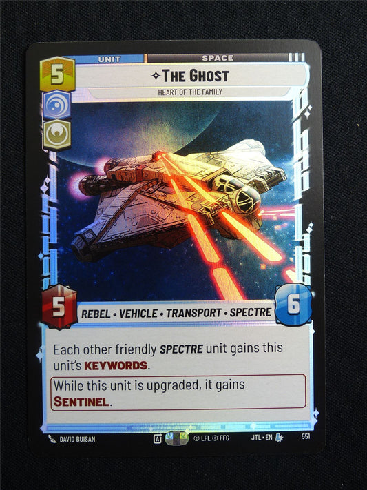 The Ghost 551 Foil - Star Wars Unlimited Card #162