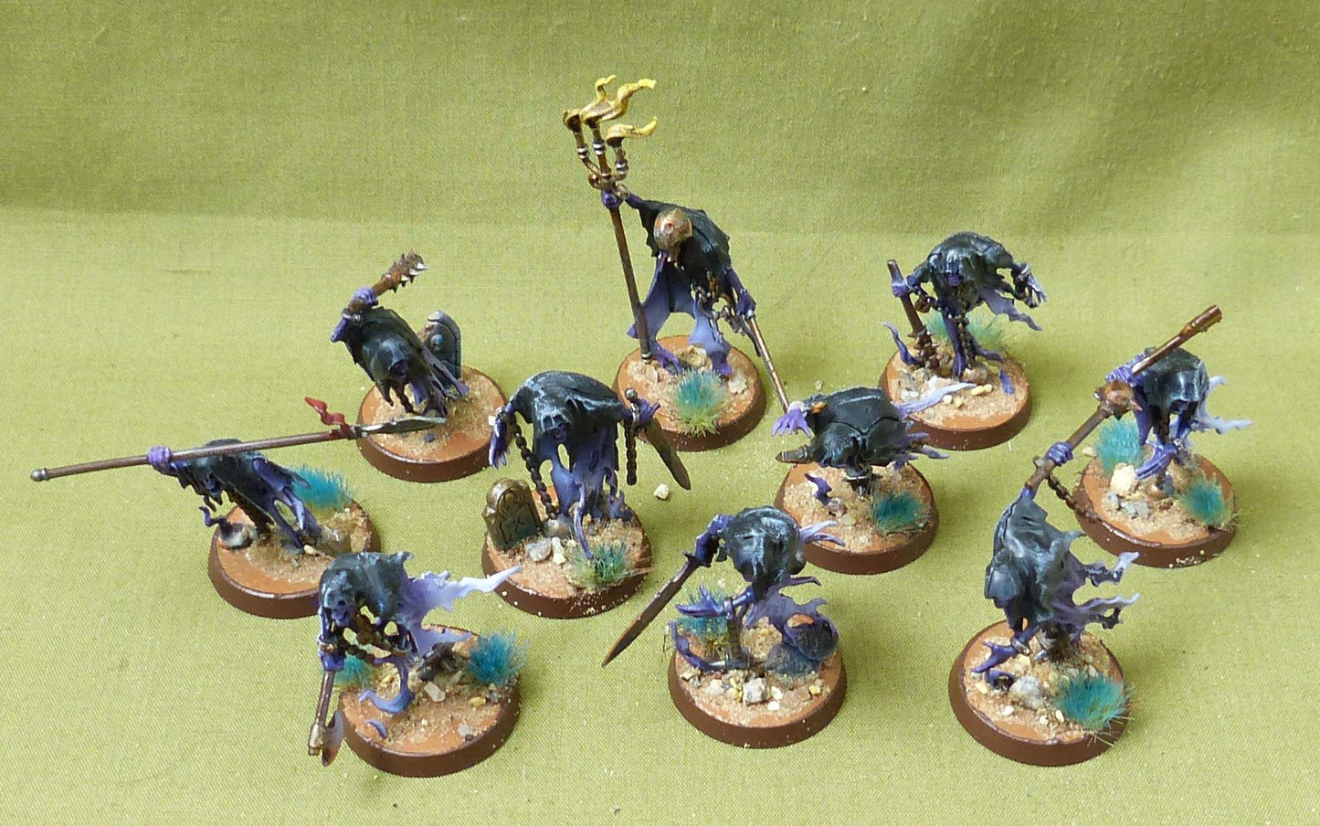 Chainrasps Hordes painted - Nighthaunt - Warhammer AoS #69V