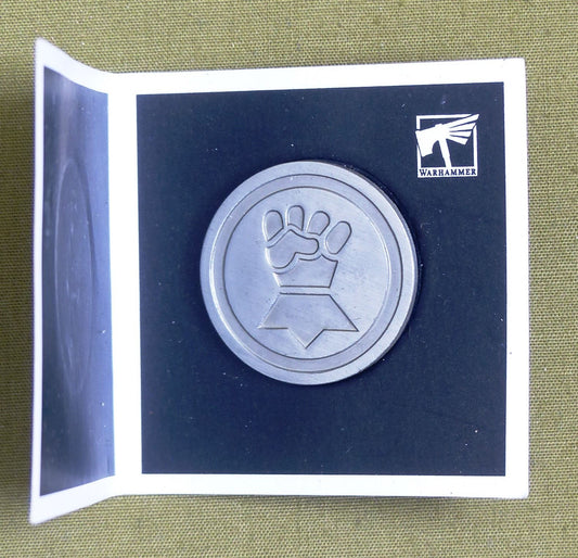 Imperial Fist Pin Badge Limited Edition - Warhammer #4QI