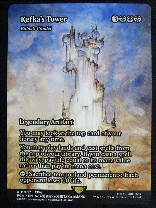 Kefka's Tower / Bolas's Citadel Borderless - FCA - Mtg Card #4KK